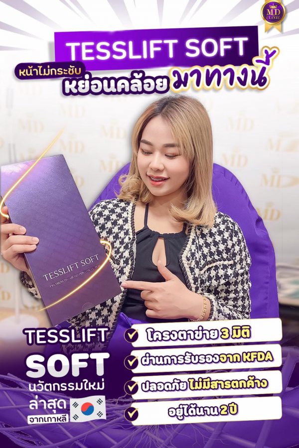 ไหมโครงตาข่าย ร้อยไหมเทสลิฟต์ Tesslift