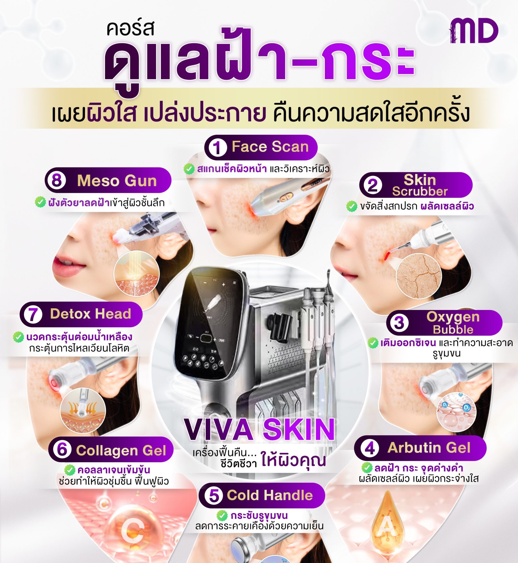 คอร์สรักษาฝ้า